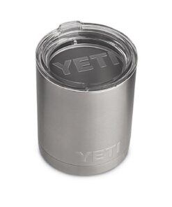 YETI Rambler 10 oz Lowball, Vacuum Insulated, Stainless Steel with Standard Lid 23 51OywT8TDmL