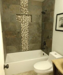 Delta Faucet Windemere 14-Series Tub and Shower Faucet Set, Shower Handle, Oil Rubbed Bronze Shower Faucet, Delta Shower Trim Kit, Oil Rubbed Bronze BT14496-OB (Valve Not Included) Without Rough Tub/Shower Faucet 39 51P aWnEc L