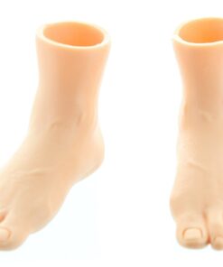 Alternative view of Set of 2 Rubber Finger Feet Mini Puppets Left & Right