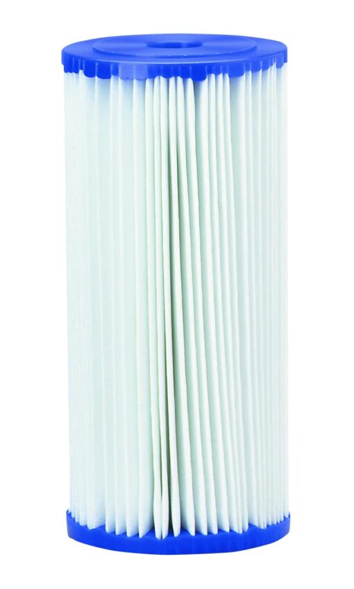 Pentair Pentek R30-BB Big Blue Sediment Water Filter, 10-Inch, Whole House Pleated Polyester Filter Cartridge, 10" x 4.5", 30 Micron 10" x 4.5" Pack of 1