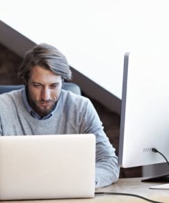 Belkin Thunderbolt 3 Cable (USB-C to USB-C) - USB C Cable For MacBook Air, Galaxy, Apple TV & More, Fast Charging Up To 100W, Made For USB-C, Thunderbolt 3 devices & 5K/Ultra HD - 1.6ft/0.5m - Black 10 51P6PLadsRL