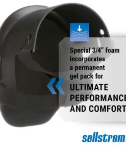 Sellstrom HYBRID Ultra Flex III KneePro Knee Pads With Built-In Gel Pack For Max ComFort And Durability - For Men And Women Black 12 51PEBV5l7L