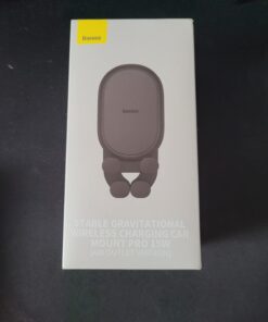 Wireless Car Charger, Baseus 15W Fast Charging Phone Mount for Car Vent, Car Phone Holder with Enlarged Charging Coil for iPhone 15 14 13 12 11 10 8 Pro Max Xs, Samsung Galaxy S&Note Series Google LG 37 51PIWSAlXyL