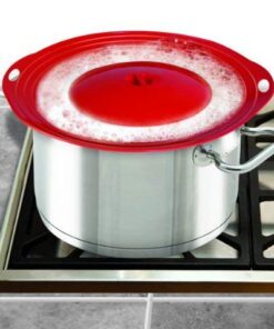 1 X Boil Over Safeguard - Silicone Lid Stops Pots and Pans from Messy Spillovers 25 51PJvaPwlRL