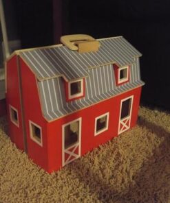 Melissa & Doug Fold and Go Wooden Barn With 7 Animal Play Figures - Farm Animals Portable Toys For Kids And Toddlers Ages 3+ Set 50 51PMGDHOuUL