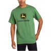 John Deere Men's Trademark Logo Core Short Sleeve Tee Large Green 9 51POjD OEtL