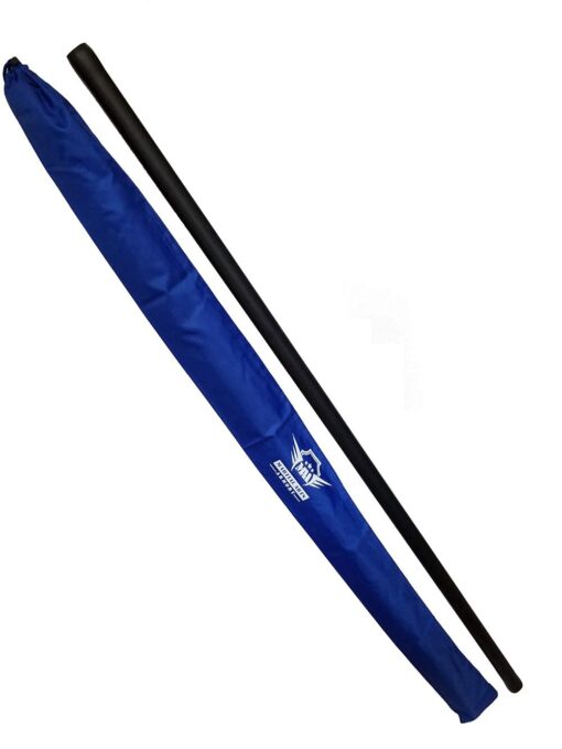 Foam Padded Training Bo Staff with Armory Carry Bag Case Blue/Single 5 ft.