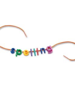 Learning Resources Lowercase Lacing Letters - 275 Pieces, Ages 3+, Toddler Alphabet Learning Toys, Letter Beads for Kids, Homeschool Supplies, Alphabet Beads, Early Spelling,Back to School Supplies Small 10 51PUA4PSXML