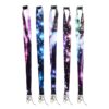 DYZD Neck Lanyard Neck Strap 16 Inches Starry Band Lanyard Strings Metal Ring for Name Tag Badge Holders, Keys - 5 Colors Style 1 5 PCS 2 51PXFoLxWBL