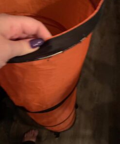 Petmate Jackson Galaxy Cat Crawl Solid Tunnel, Green/Orange 29 51PXLh5YVdL