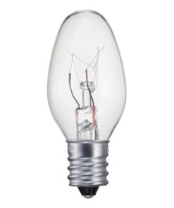 Alternative view of Philips C7 Clear Night Light: 7-Watt, E12 Candelabra Base Light Bulb, Soft White, 4-Pack, 415463 4 Count (Pack of 1)