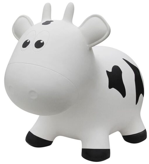 Farm Hoppers Next Generation Distributors Children's White Cow Ride On