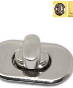 HOUSWEETY 10 Sets Silver Tone Purse Twist Turn Lock 28x37mm(1 1/8" x1 4/8") 12 51PeTGYvMpL