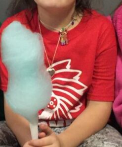 Nostalgia Vintage Hard and Sugar Free Countertop Original Cotton Candy Maker, Includes 2 Reusable Cones And Scoop – Pink, Main 34 51PfF MDl9L