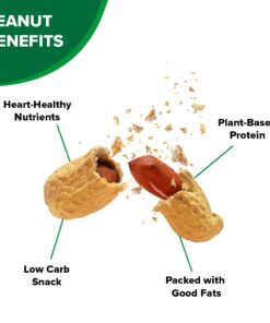 Hampton Farms - USA Grown All-Natural - Fancy Roasted In-Shell Unsalted Peanuts - 5 lb. Bag Basic pack 23 51Pfkz98OZL