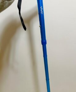 Vive Folding Cane - Foldable Walking Cane for Men, Women - Fold-up, Collapsible, Lightweight, Adjustable, Portable Hand Walking Stick - Balancing Mobility Aid - Sleek, Comfortable T Handles (Teal) Teal 29 51PhqiOW4rL