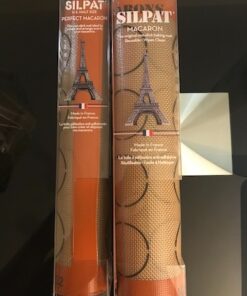 Silpat Perfect Macaron Non-Stick Silicone Baking Mat, 11-5/8" x 16-1/2", Orange 82 51PiLgK1efL