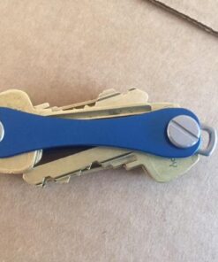 KeySmart Classic - Compact Key Holder and Keychain Organizer (up to 14 Keys, Blue) 36 51PlKEvL oL