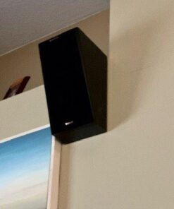 Klipsch RP-500SA Dolby Atmos Surround Sound Speakers (Ebony) (1066507) Ebony 44 51PoC1VBA4L