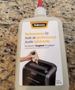 Fellowes Powershred Performance Shredder Oil, 12 oz. Extended Nozzle Bottle (35250) 12 Fl Oz (Pack of 1) 27 51PpOMgBW6L