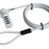 Sendt White Notebook/Laptop Combination Lock Security Cable 37 51PtZVeBU1L