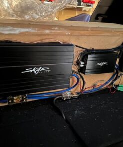 Skar Audio SKv2-1500.1D Monoblock Class D MOSFET Competition Grade Subwoofer Amplifier, 2200W Max Power 26 51Q wowhLtL