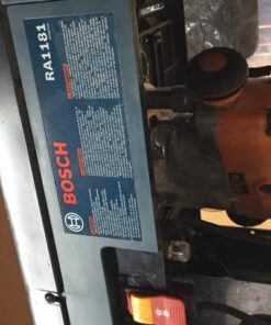 BOSCH RA1181 Benchtop Router Table 27 in. x 18 in. Aluminum Top with 2-1/2 in. Vacuum Hose Port 89 51Q0Pe6UpCL