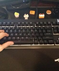 Glorious Gaming Wrist Pad/Rest - Full Standard Size - Black - Mechanical Keyboards, Stitched Edges, Ergonomic | 17.5x4 inches | 25mm/1in Thick (GWR-100) Full Size (Standard) 49 51Q15DUgyeL