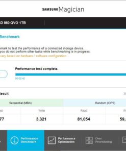 SAMSUNG 860 QVO 1TB Solid State Drive (MZ-76Q1T0B/AM) V-NAND, SATA 6Gb/s, Quality and Value Optimized SSD Single 42 51Q346WnL