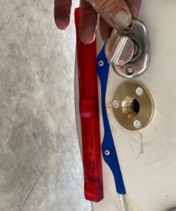 Tidal Wake IP68 Underwater 1/2in Standard Boat Drain Plug LED Light, Brilliant Underwater Lighting in Minutes! No Holes to Drill! Green 47 51Q6F1JtV2L