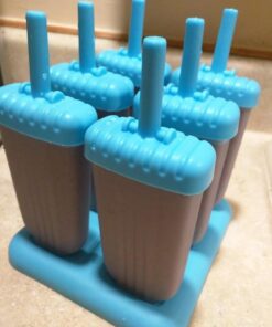 Popsicles Molds, Ozera Set of 6 Reusable Ice Pop Molds Easy Release Popsicle Maker Molds Cream Popcical Molds for Homemade Popsicles With Funnel & Cleaning Brush Assorted Colors 44 51Q7Jkh6LeL