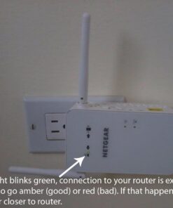 NETGEAR WiFi Mesh Range Extender EX6100 - Coverage up to 1000 sq.ft. and 15 devices with AC750 Dual Band Wireless Signal Booster & Repeater (up to 750Mbps speed), plus Mesh Smart Roaming AC750 WiFi 32 51Q7Tre0q5L 3