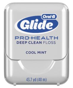 Oral-B Glide Pro-Health Dental Floss, Deep Clean, Mint, 40m, Pack of 6 33 51Q9a9d8jrL