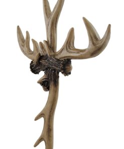 Rustic Deer Antler Wall Cross Lodge Cabin Decor 6 51Q9wyPEa5L