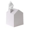 Umbra Casa Tissue Box Cover - Adorable House Shaped Square Tissue Box Holder for Bathroom, Bedroom or Office, White 8 51QCnlAYNUL