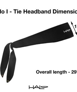 Halo Headband Halo I- Custom Fit- Tie Sweatband Pullover for Men and Women, No Slip with Moisture Wicking Dryline Fabric ROYAL 7 51QFgAvi2YL