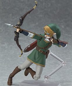 Good Smile The Legend of Zelda Twilight Princess Link (Deluxe Version) Figma Action Figure, 180 months to 1188 months 46 51QOEpoYPiL