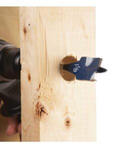 BOSCH DSB5010 Daredevil 10-Piece Standard Spade Bit Set w/ Full cone Threading and Spurred Tip , Blue 22 51QSAliyGaL