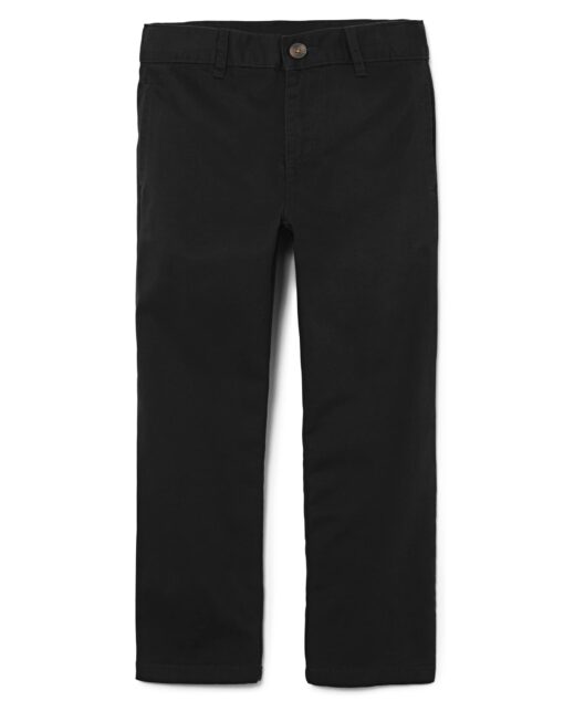 The Children's Place Boys Chino Pants 10 Black Single