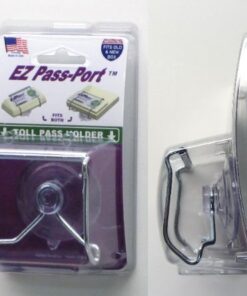 JL Safety EZ Pass Holder - Indestructible Toll Pass Holder for EZ-Pass, I Pass, FasTrak, SunPass & SunPass Pro, Uni, NC QuickPass, EPass Xtra, 91 Express Lanes & more - Made in USA 32 51QaDZBfB3L