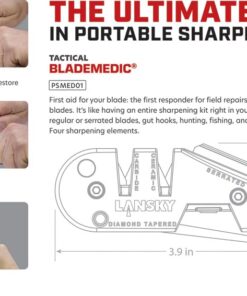 Lanksy Blademedic 4-in-1 Knife Sharpener - PS-MED01 Black 24 51QfhmUwxML