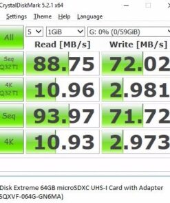 SanDisk Extreme 64GB microSDXC UHS-I Card with Adapter - SDSQXVF-064G-GN6MA 18 51Qn7X9VO3L