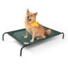 Coolaroo Gale Pacific The Original Cooling Elevated Dog Bed, Indoor and Outdoor, Large, Brunswick Green, 51.00" x 31.50" x 8.00" 51.0"L x 31.5"W x 8.0"Th 50 51R2KSqGziL