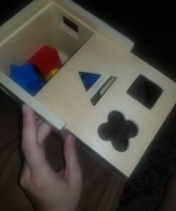 Melissa & Doug Shape Sorting Cube - Classic Wooden Toy With 12 Shapes - Kids Shape Sorter Toys For Toddlers Ages 2+ 43 51R4oZZSsIL 1