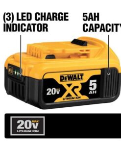 DEWALT 20V MAX XR Battery, Lithium Ion, 5.0Ah (DCB205) 15 51R5Lp4ih2L