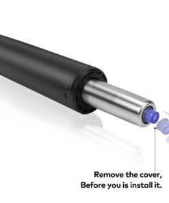 DOZYANT Gas Lift Cylinder Replacement,Hydraulic Pneumatic Shock Piston Heavy Duty (450 lbs) Universal Size Fits Most Executive Office Chairs, Highest End Class 4 Black 40 51RKGbpMZAL