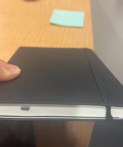 Amazon Basics Classic Notebook, Line Ruled, 240 Pages, Black, Hardcover, 5 x 8.25-Inch 57 51RblMK7HLL