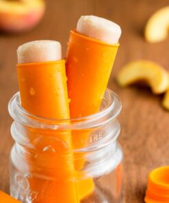 Alternative view of Silicone Popsicle Molds / Ice Pop Maker - Multi Color, Set of 6 with Lids - (Bright ) .. By Sunsella