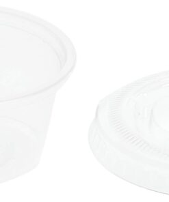 Polar Ice 125 Count Plastic Jello Shot Cups with Lids, 2-Ounce 1 Translucent 21 51RqqPaS4L