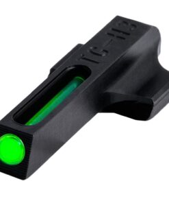 Truglo TFO Tritium & Fiber-Optic Handgun Sight Durable Snag-Resistant Glowing Front & Rear Night Sight, Compatible with Smith & Wesson M&P Series Green Rear Sight 21 51RyFPqNDUL 1